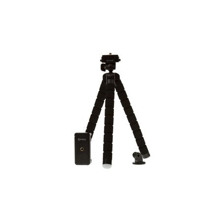 Cable Wholesale Comzon Flexible Foam Grip Mini Tripod for Phones, GoPro Video, DSL Cameras, & more - Black C2004